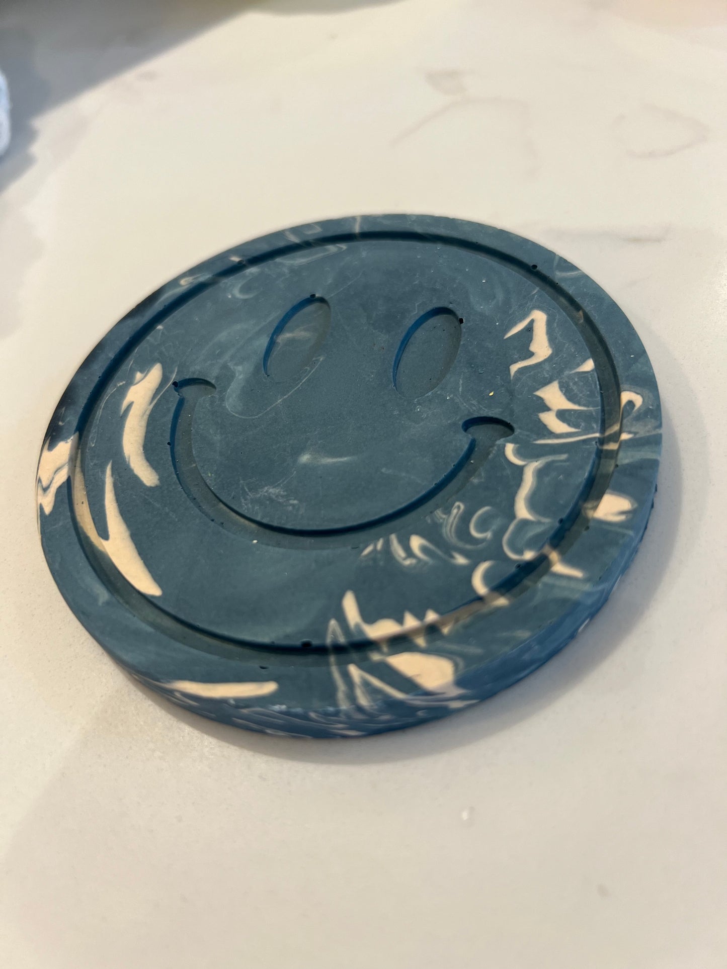 Smiley Coaster - Marble