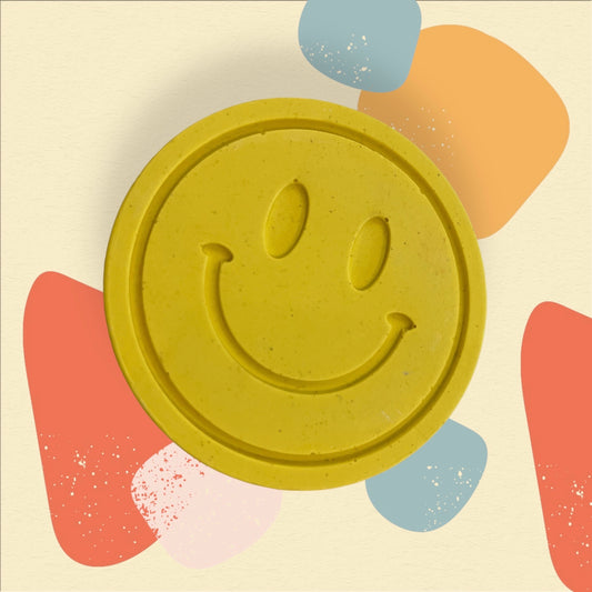 Smiley Coaster - Solid Colour